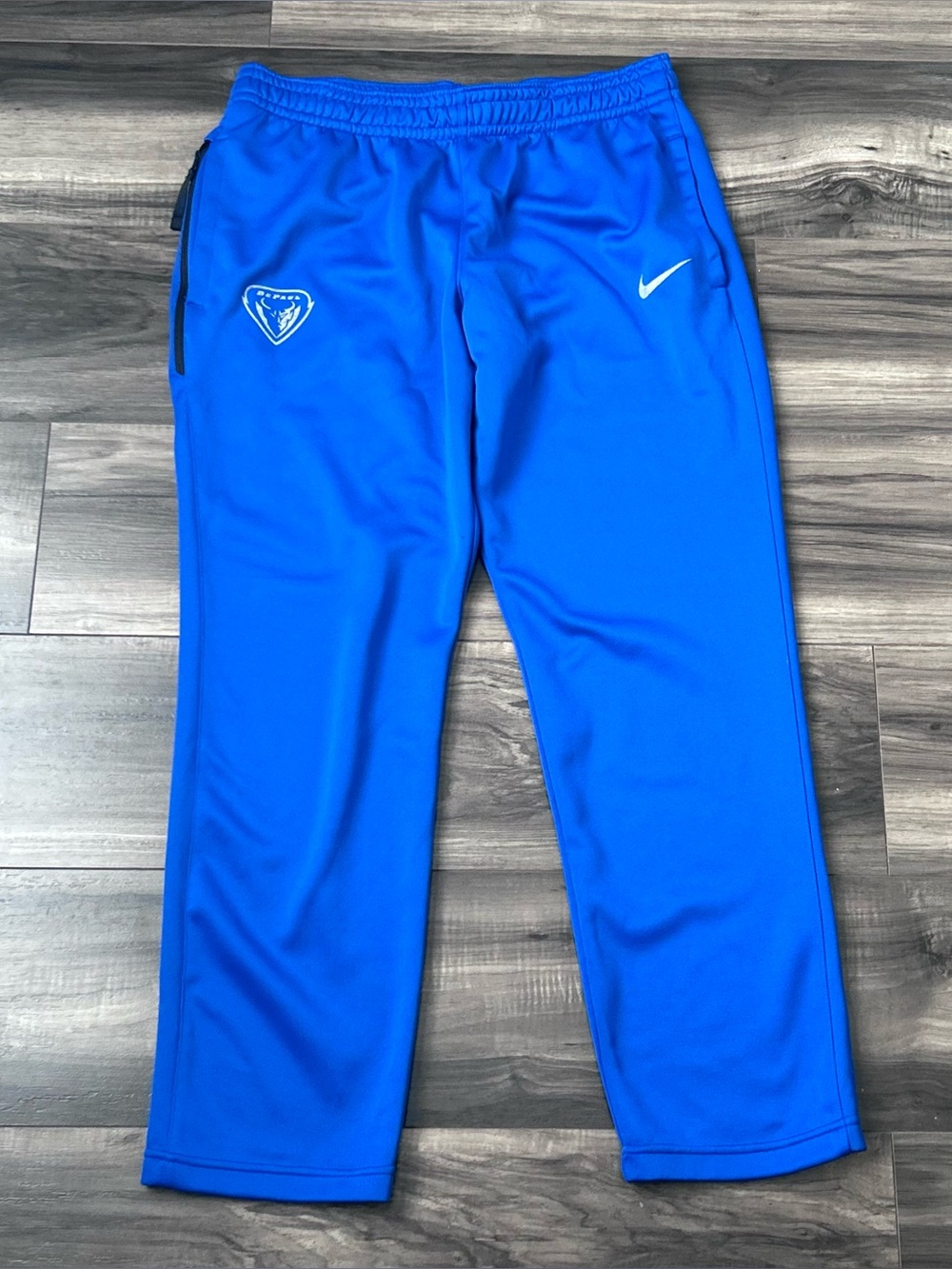 Nike Dri-Fit Depaul Blue Demons Spotlight Basketball Warmup Pants Men's Large